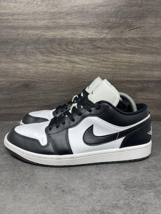 Nike Shoes - Air Jordan 1 Low Panda Sneakers Womens Size 10 Black White DC0774-101